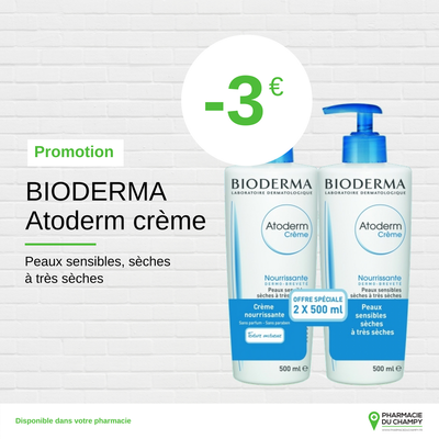 Image Bioderma crème Atoderm X2